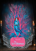 Halloween-Emporium The Little Mermaid hardcover book featuring Benjamin Lacombe's haunting, surrealist mermaid artwork.