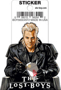 Halloween-Emporium The Lost Boys David die cut vinyl sticker featuring the character eating from a takeout container.