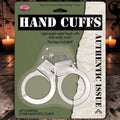 Halloween-Emporium metal handcuffs costume accessory with two keys in original retail packaging