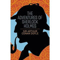 Halloween-Emporium Adventures of Sherlock Holmes book cover featuring a silhouette of Sherlock Holmes with a pipe