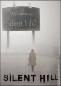 Halloween-Emporium Silent Hill 2006 movie poster magnet featuring a woman walking toward the iconic town sign.