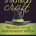 Halloween-Emporium Spinstress Craft book cover featuring a black witch hat with a lime green band on purple background