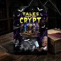 Halloween-Emporium Tales from the Crypt honeysuckle scented car air freshener with horror movie graphic design
