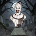 Halloween-Emporium Terrifier Art the Clown mini bust with hand-painted black and white details and sinister grin