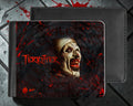 Halloween-Emporium Terrifier bi-fold wallet featuring Art the Clown with blood-splattered graphic on synthetic leather