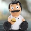 Halloween-Emporium Bob Belcher vinyl figure from Bob's Burgers, featuring a textured knit-look plastic design.