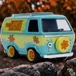 Halloween-Emporium Scooby-Doo Mystery Machine 1:32 scale die-cast metal van with iconic blue and green paint job.