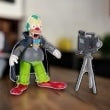 Halloween-Emporium The Simpsons Vampire Krusty the Clown 5-inch plastic action figure with a toy camera accessory.