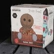 Halloween-Emporium Trick r Treat Sam vinyl figure in packaging with a knit-texture design.