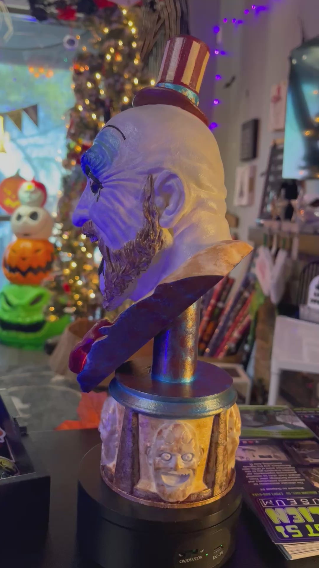 Hand Painted Captain Spaulding