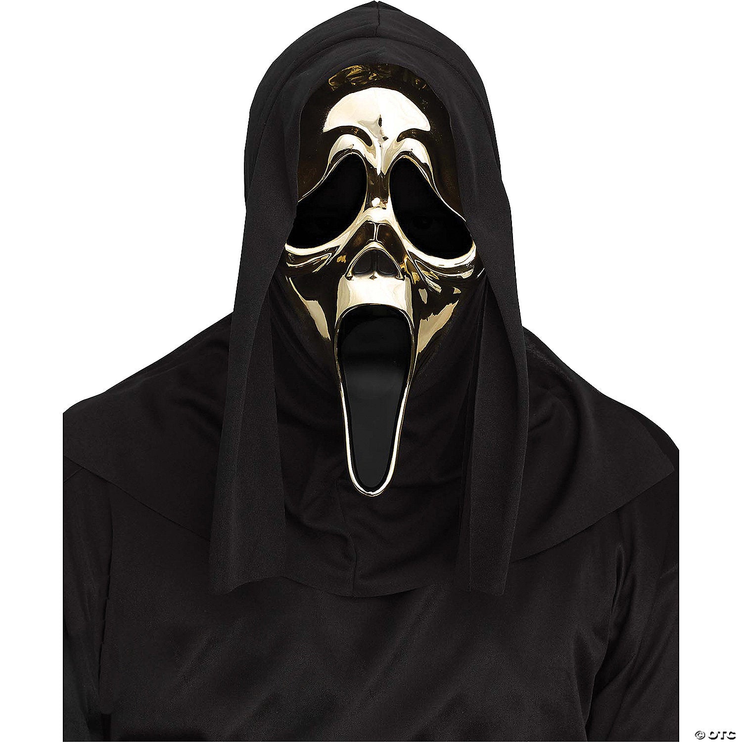 Ghostface Gold Chrome Mask