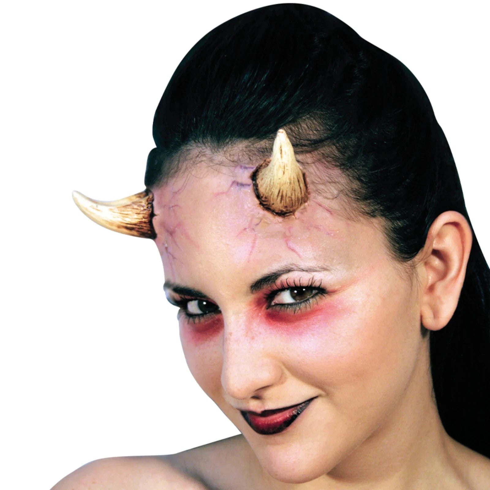 Tic Tic Horns Flesh Latex Prosthetic Halloween SFX Makeup