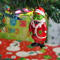 Zombie Santa Claus Christmas Ornament